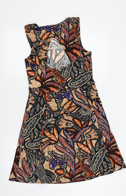 H&M Womens Multicoloured   Fit & Flare  Size 12