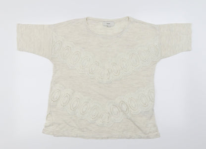 Next  Womens Ivory   Pullover Jumper Size 14
