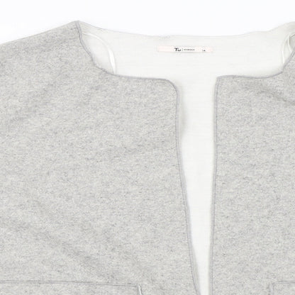 TU Womens Grey   Jacket Coat Size 14