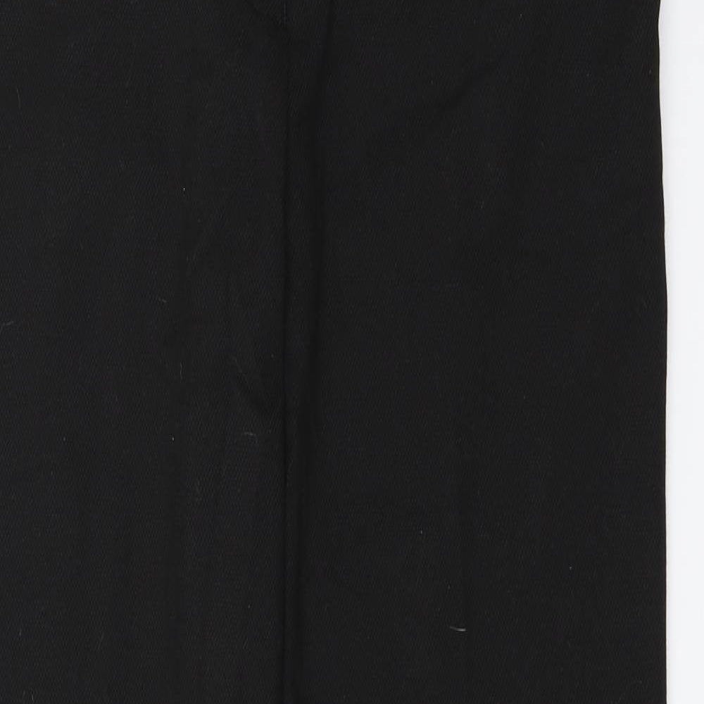 Womens UK Size 10 NEXT Regular Fit  Black Trousers