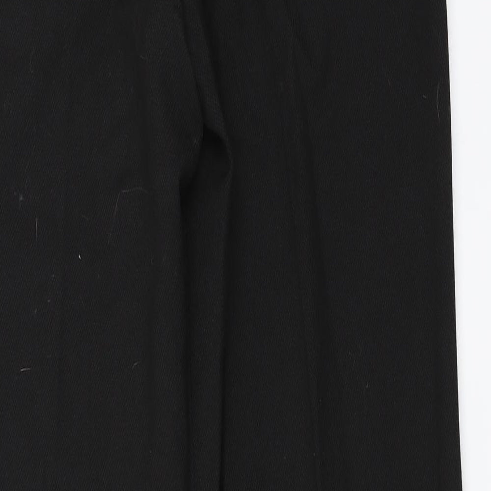 Womens UK Size 10 NEXT Regular Fit  Black Trousers