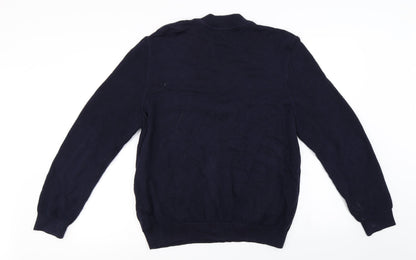 Marks and Spencer  Womens Blue   Full Zip Jumper Size L