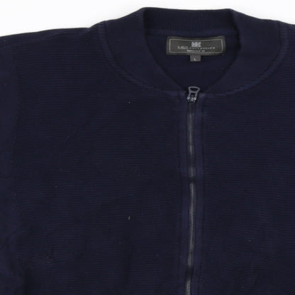 Marks and Spencer  Womens Blue   Full Zip Jumper Size L