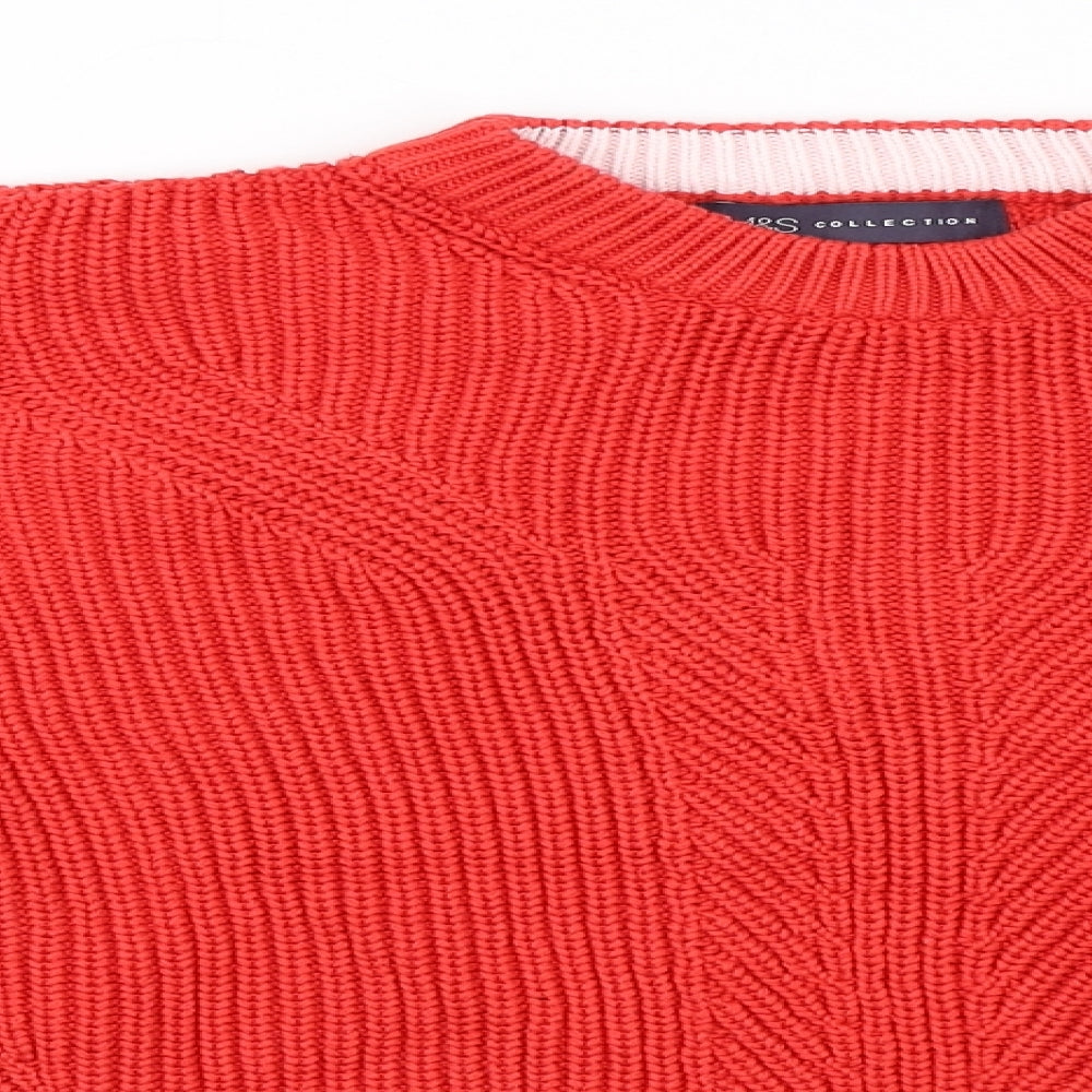 Marks & Spencer  Womens Red   Pullover Jumper Size M