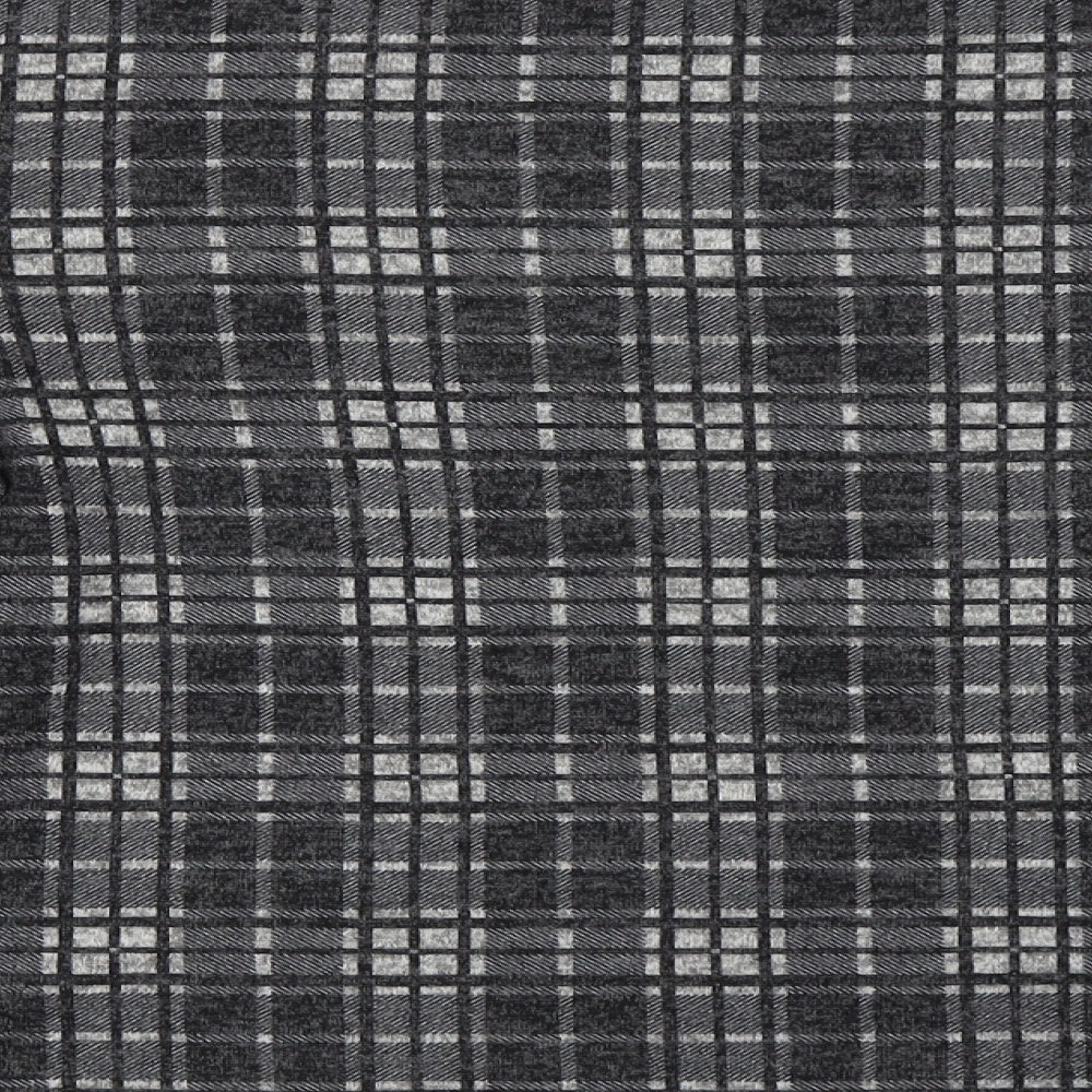 Primark Womens Black Check  Pullover Jumper Size XL
