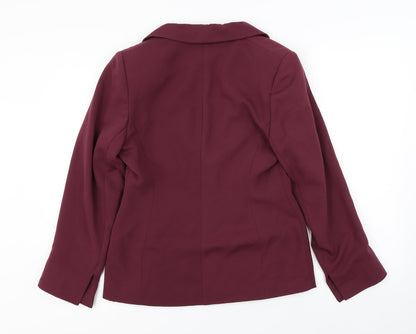 Womens UK Size 12 NL Collection Regular Purple Blazer