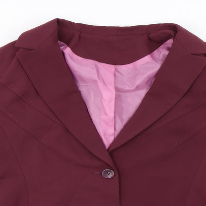 Womens UK Size 12 NL Collection Regular Purple Blazer