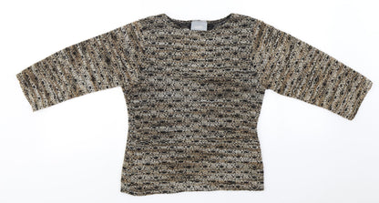 Wallis  Womens Beige   Pullover Jumper Size 12