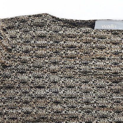 Wallis  Womens Beige   Pullover Jumper Size 12