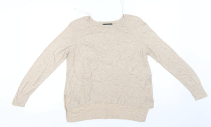 Zara Womens Beige   Pullover Jumper Size S