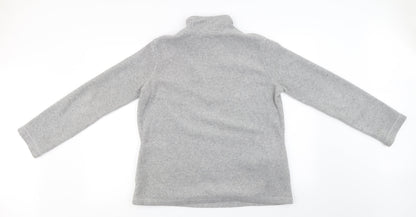 Papaya  Womens Grey   Henley Jumper Size 14