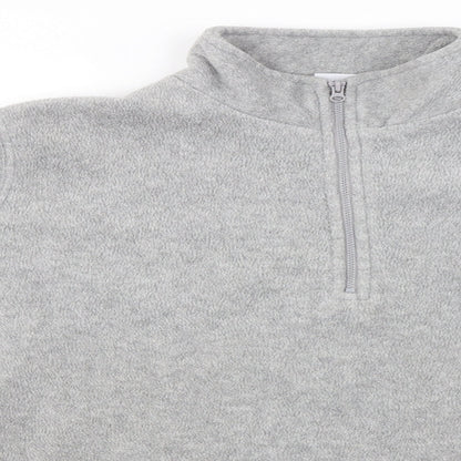 Papaya  Womens Grey   Henley Jumper Size 14
