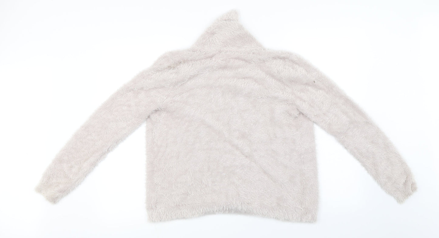 Marks and Spencer  Womens Beige   Cardigan Jumper Size 10