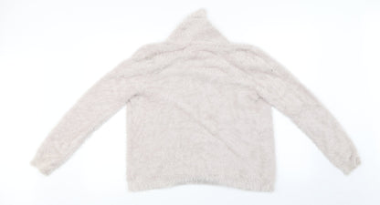 Marks and Spencer  Womens Beige   Cardigan Jumper Size 10