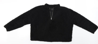 New Look  Womens Black   Henley Jumper Size L