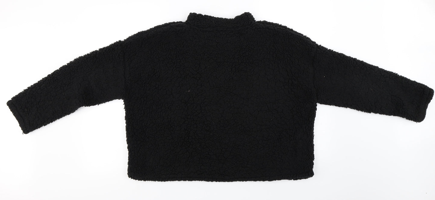 New Look  Womens Black   Henley Jumper Size L