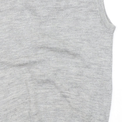 Preworn Mens Grey   Vest Jumper Size M