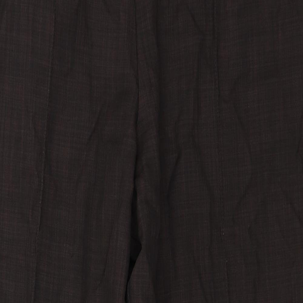 Womens UK Size 16 Marks and Spencer Regular Fit  Brown Trousers