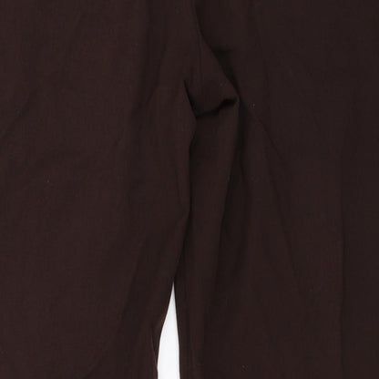 Etite  Womens Brown   Trousers  Size 18 L25 in