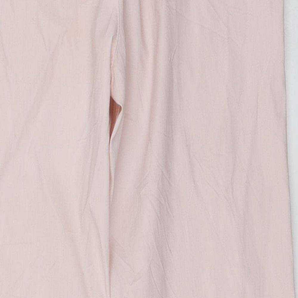 Preworn Womens Pink   Trousers  Size 28 in L22 in