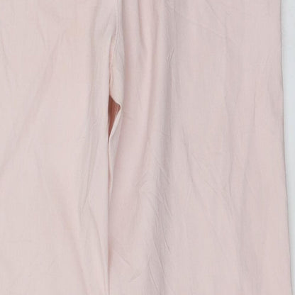 Preworn Womens Pink   Trousers  Size 28 in L22 in