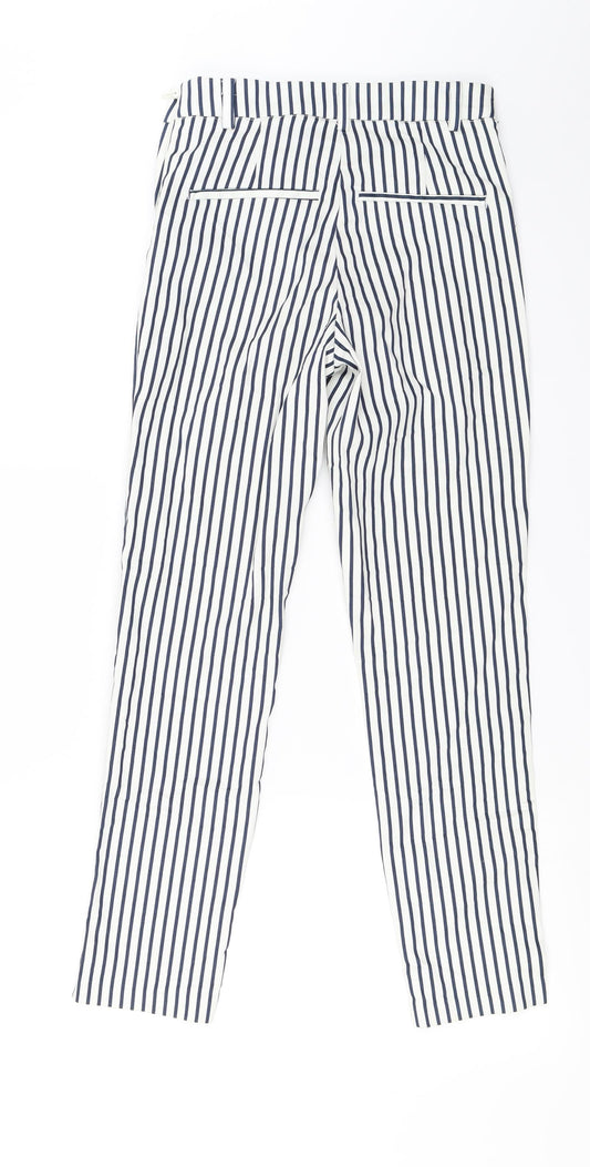 Womens UK Size 6 H&M Regular Fit  White Trousers