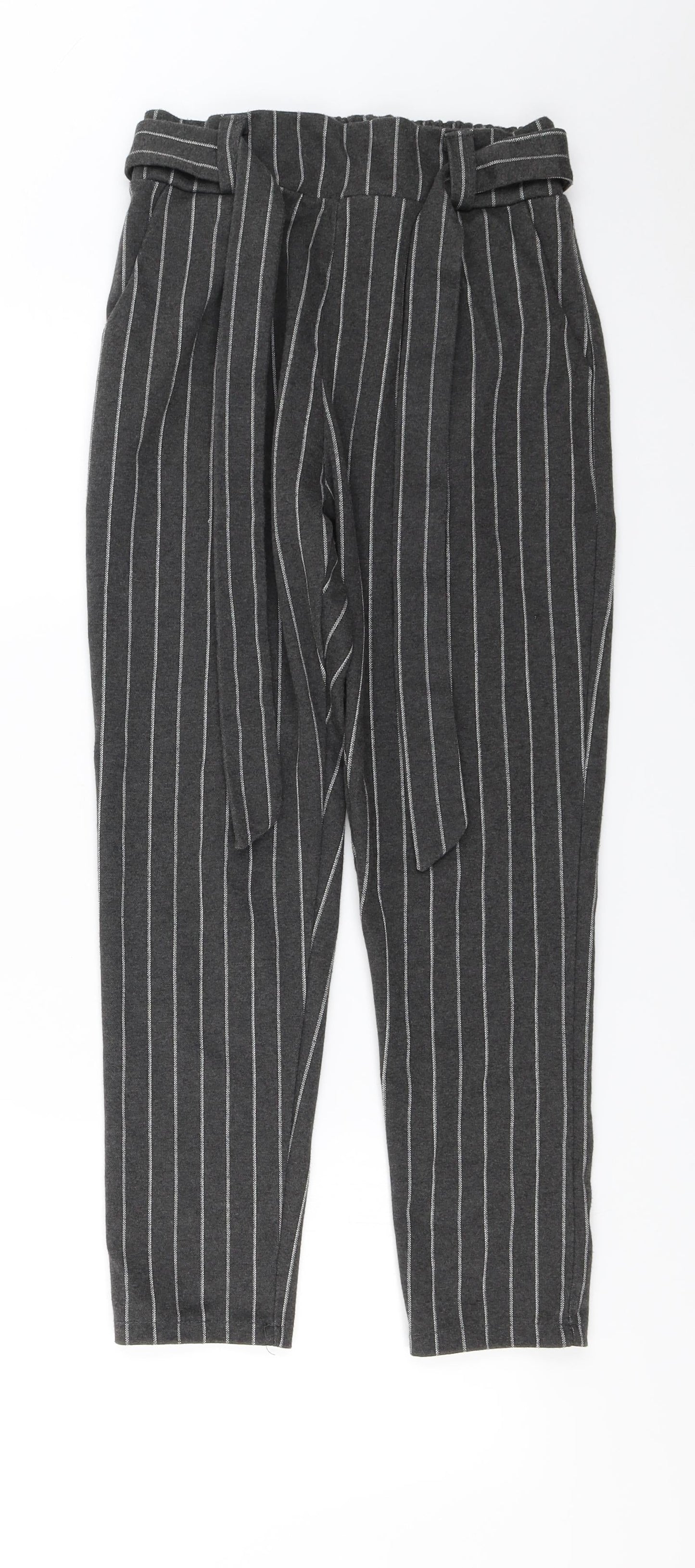Womens UK Size 24 in Preworn Regular Fit  Grey Trousers