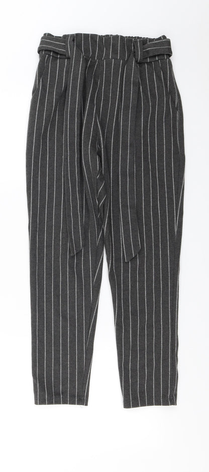Womens UK Size 24 in Preworn Regular Fit  Grey Trousers