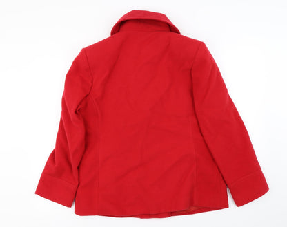 Womens UK Size 16 Kesta London Red Jacket