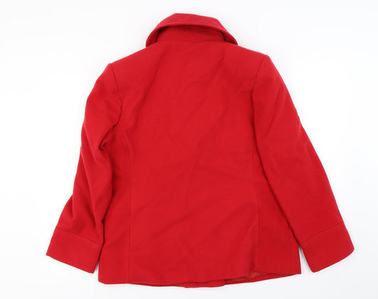 Womens UK Size 16 Kesta London Red Jacket