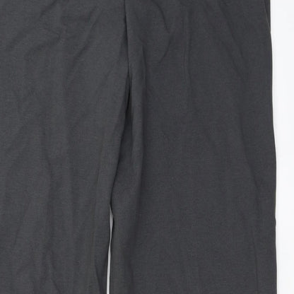 Evie Collection  Womens Grey   Trousers  Size 34 in L29 in