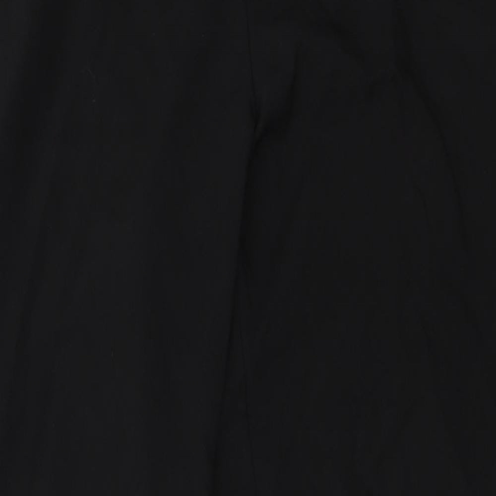 Womens UK Size 12 Papaya Regular Fit  Black Trousers