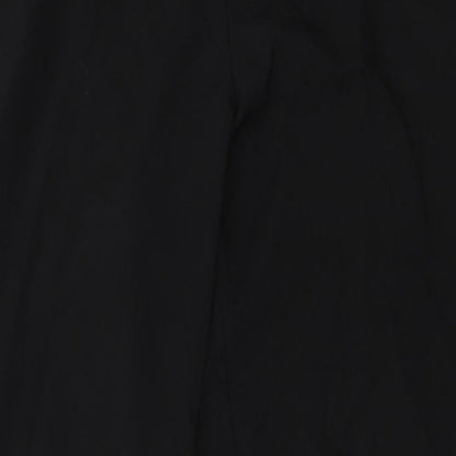 Womens UK Size 12 Papaya Regular Fit  Black Trousers