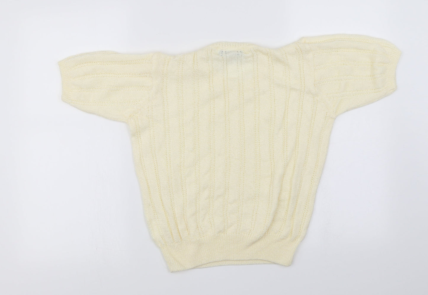 Compliments   Womens Yellow   Pullover Jumper Size S