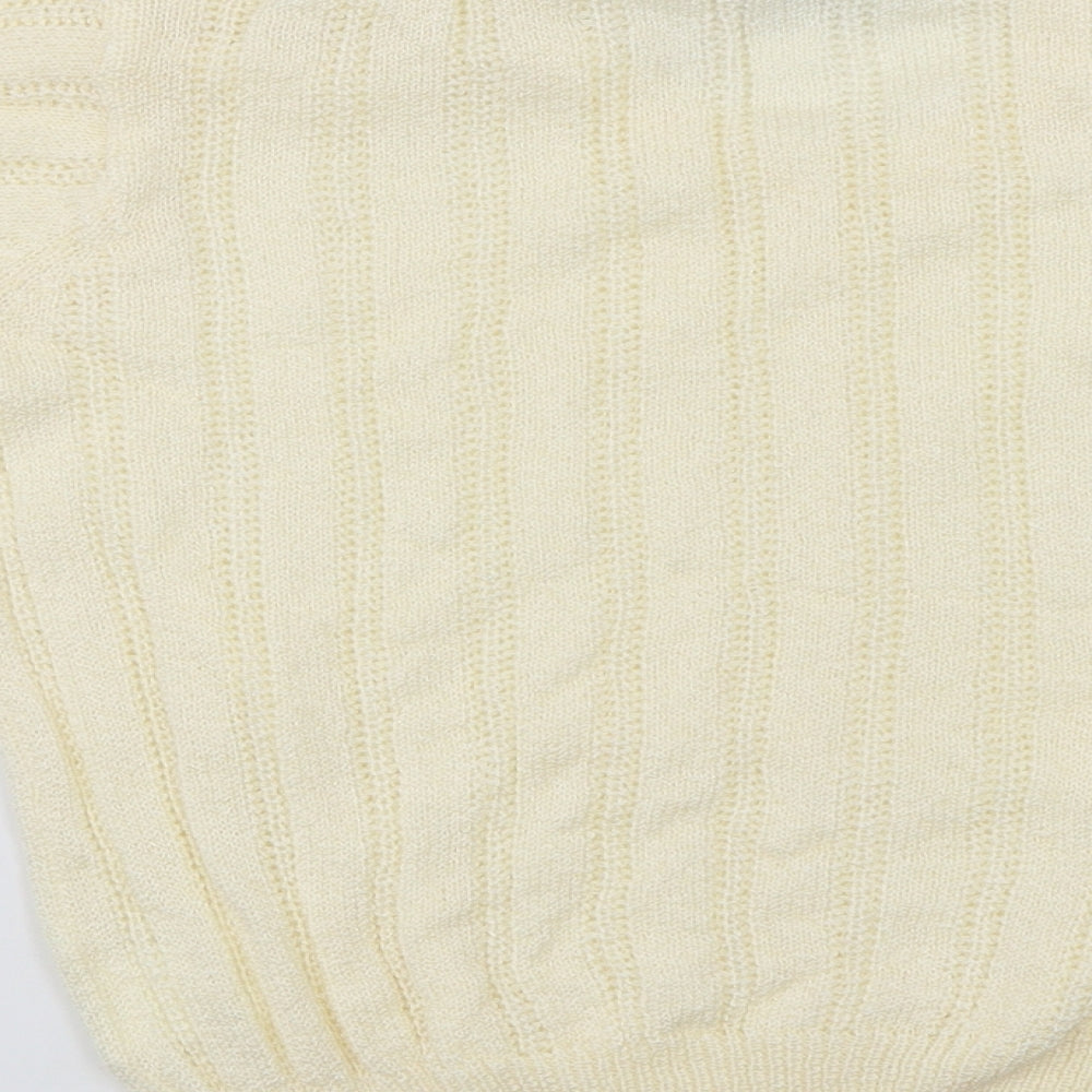 Compliments   Womens Yellow   Pullover Jumper Size S