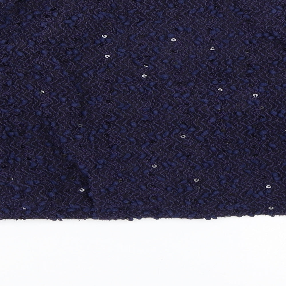 Pres De Moi Womens Blue   Cardigan Jumper Size S