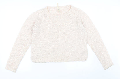New Look Womens Pink   Pullover Jumper Size 10