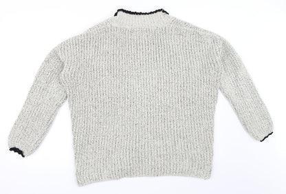 Papaya Womens Beige   Cardigan Jumper Size M