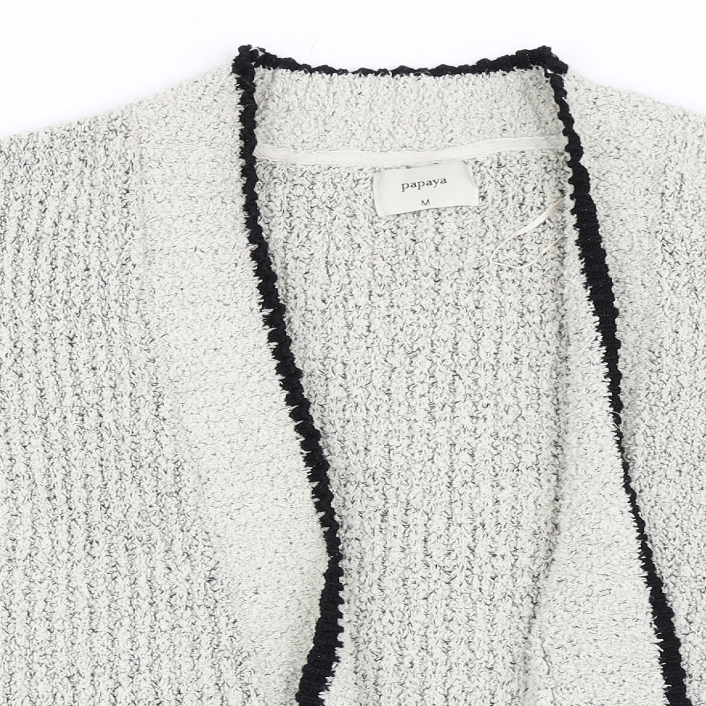 Papaya Womens Beige   Cardigan Jumper Size M