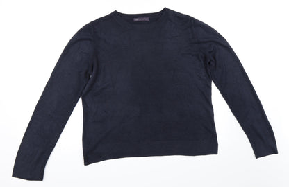 Marks & Spencer Womens Blue   Pullover Jumper Size 16