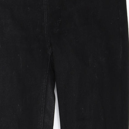 New Look Womens Black  Denim Skinny Jeans Size 10 L28 in