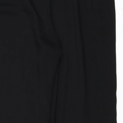Womens UK Size 40 H&M Regular Fit  Black Trousers