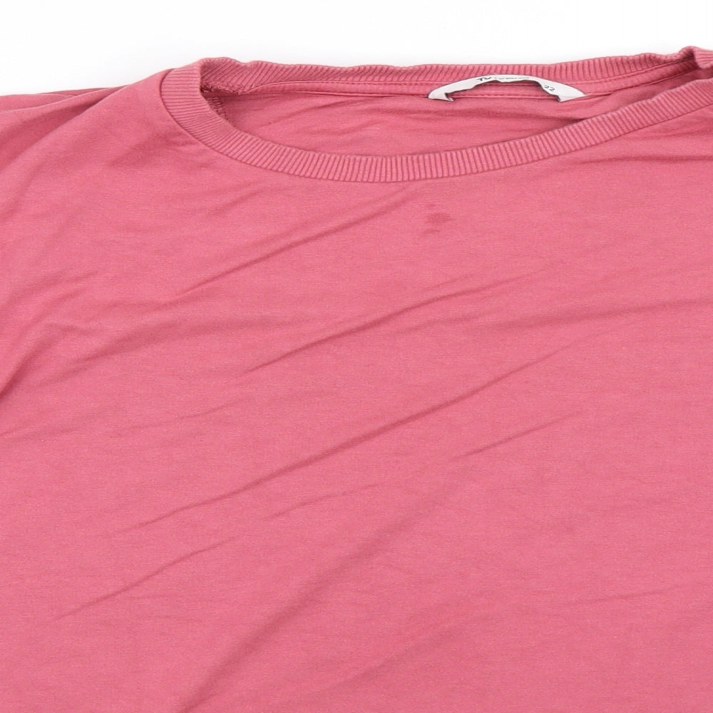 TU Womens Pink   Pullover Sweatshirt Size 22