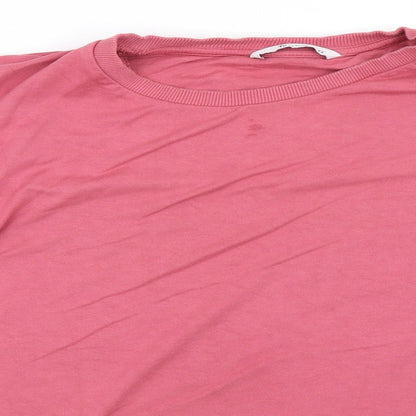 TU Womens Pink   Pullover Sweatshirt Size 22