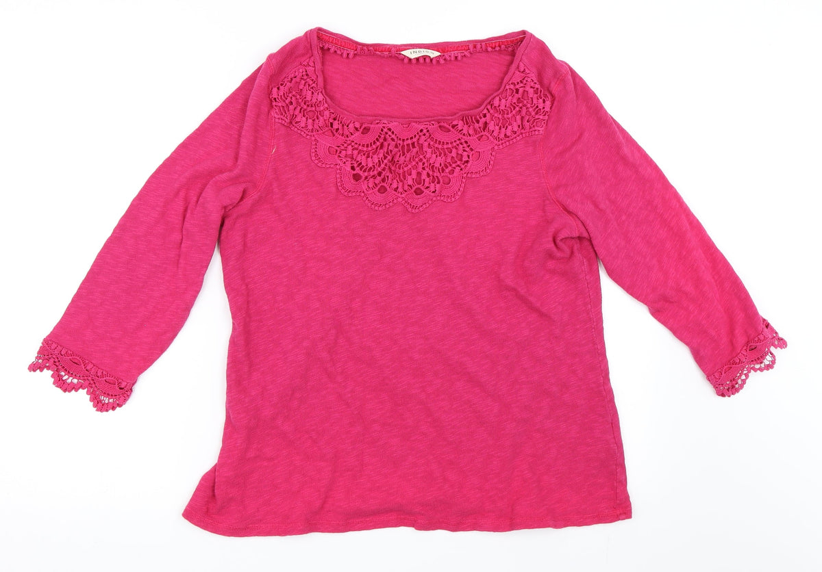 Marks & Spencer Womens Pink   Pullover Jumper Size 16