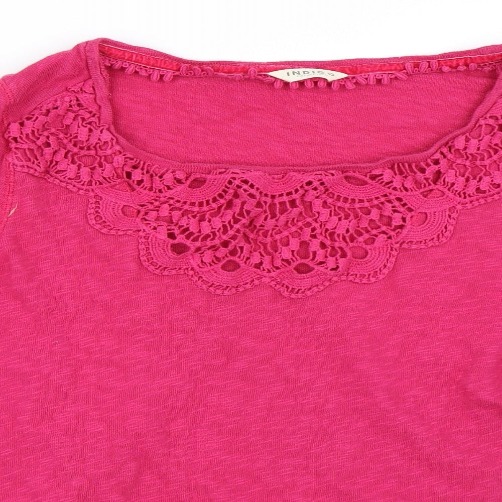Marks & Spencer Womens Pink   Pullover Jumper Size 16