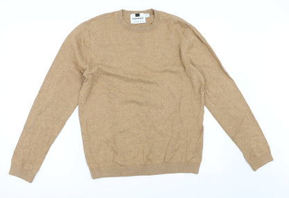 Topman Mens Beige   Pullover Jumper Size M