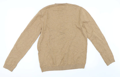 Topman Mens Beige   Pullover Jumper Size M