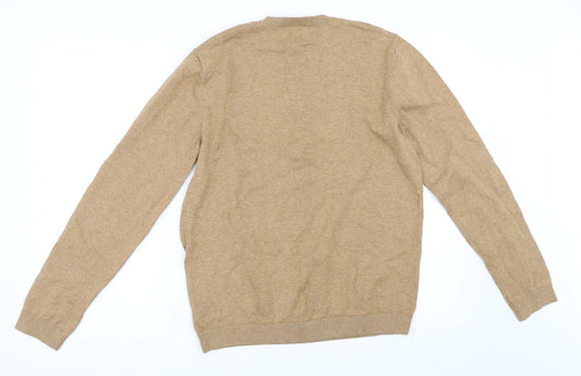 Topman Mens Beige   Pullover Jumper Size M