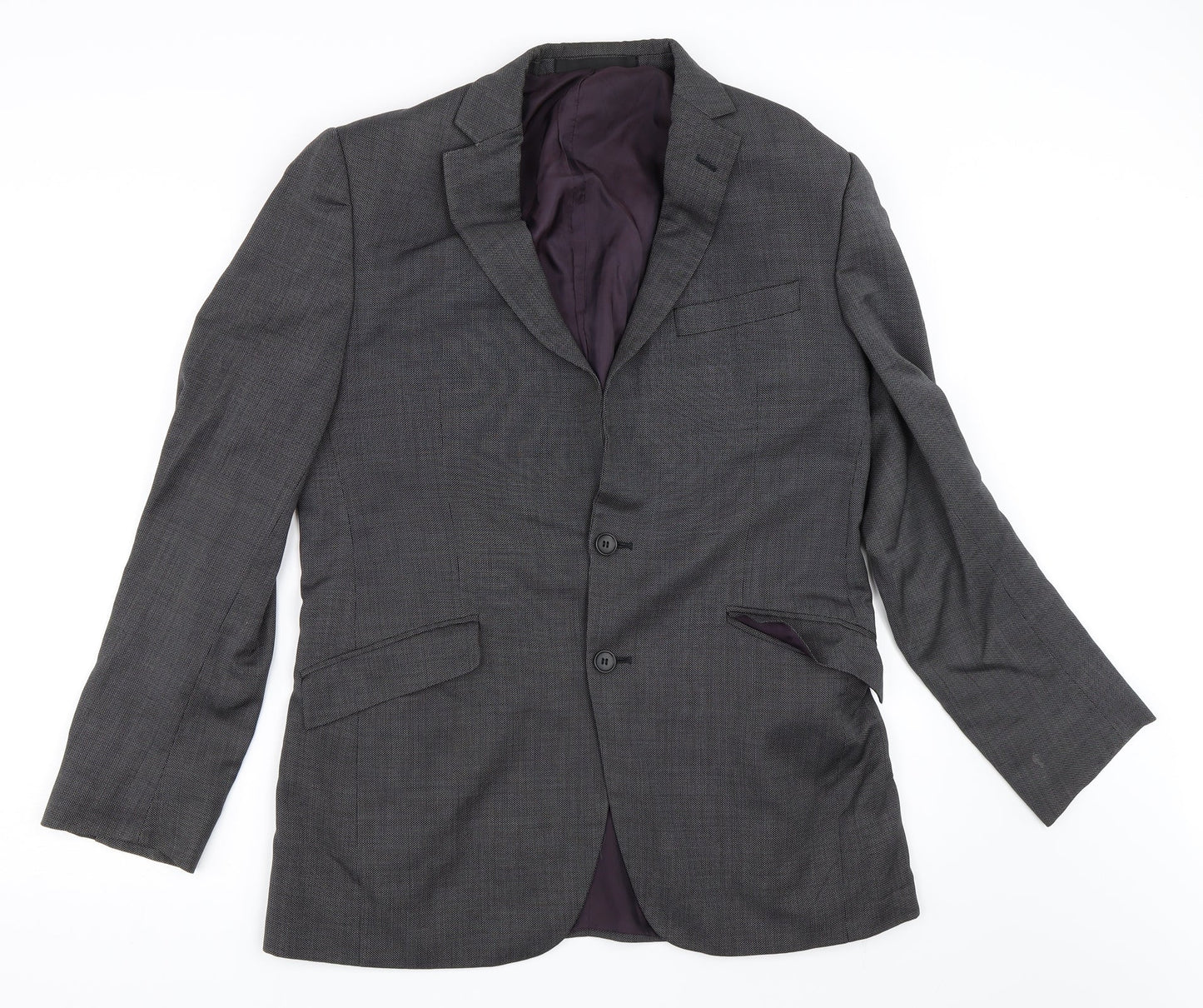 Mens UK Size 40 Marks and Spencer Regular Grey Suit Jacket